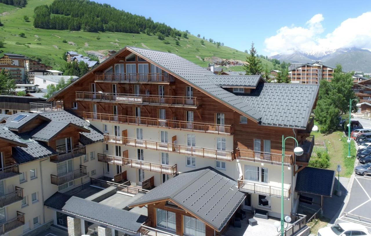 Residence Odalys L'Ours Blanc Les Deux Alpes Luaran gambar
