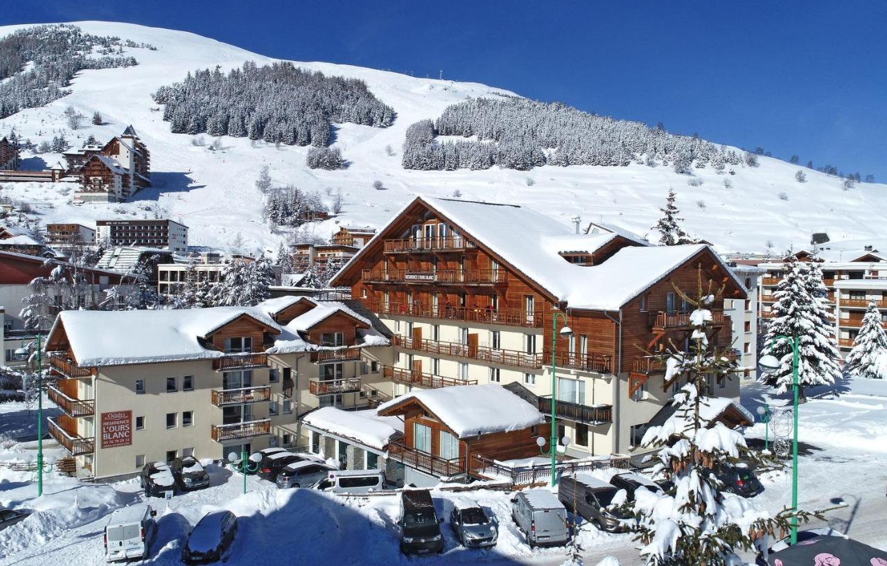 Residence Odalys L'Ours Blanc Les Deux Alpes Luaran gambar